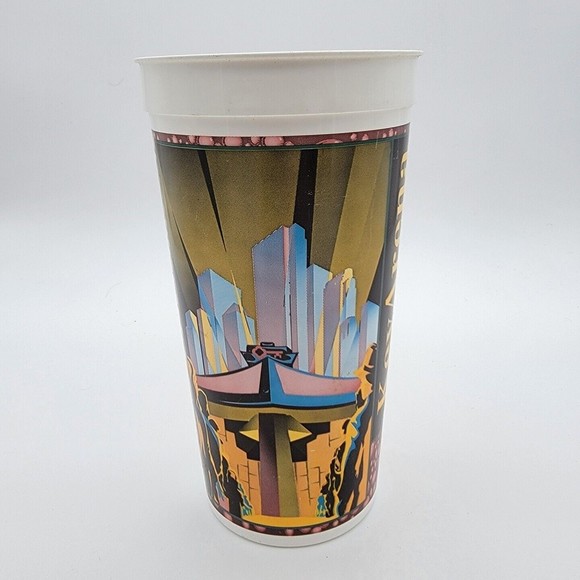 1995-96 Seattle Sonics Inaugural Season 16oz Plastic Cup - Vintage Key Arena - Picture 3 of 4